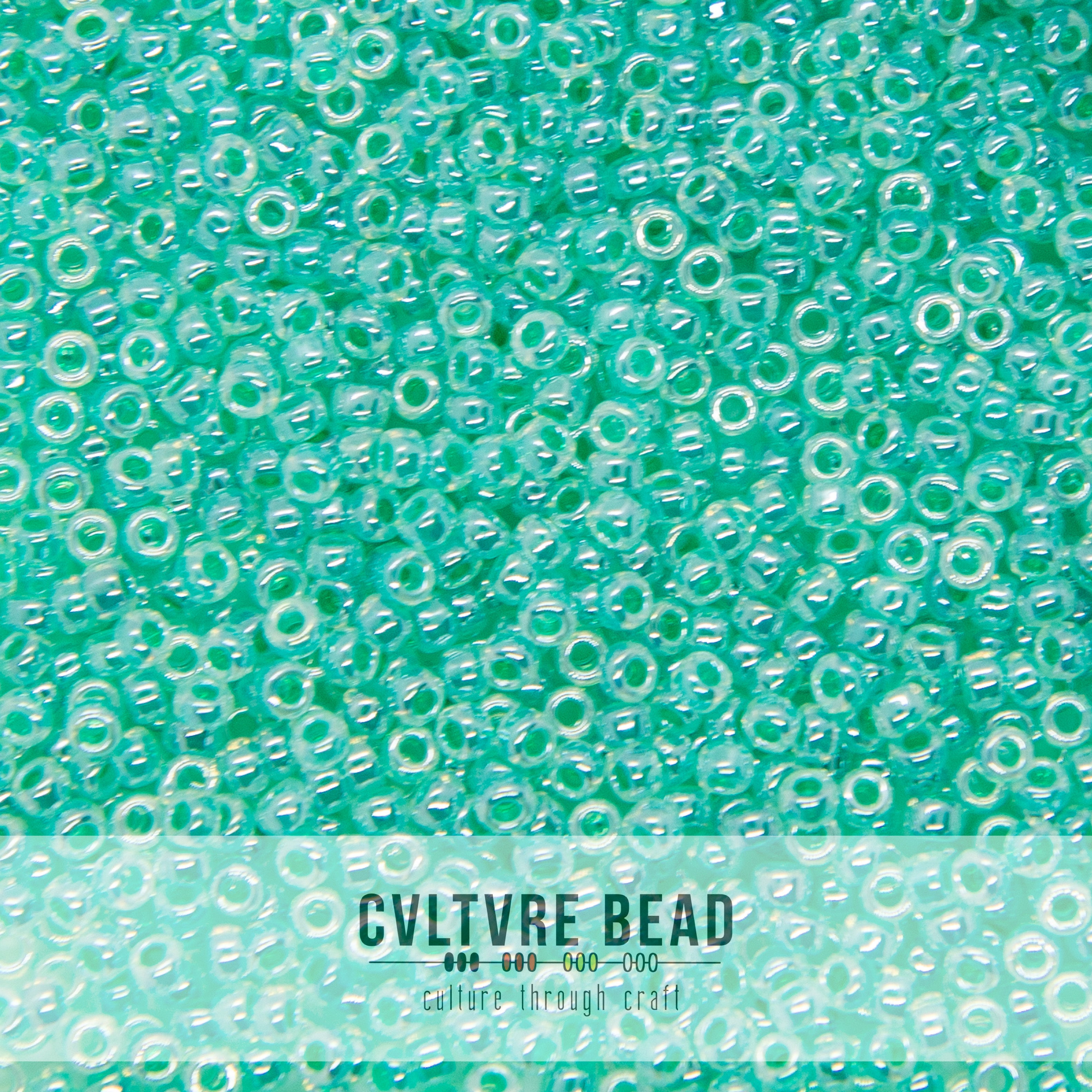 11/0 Aqua Green - 23g - Miyuki Seed Bead